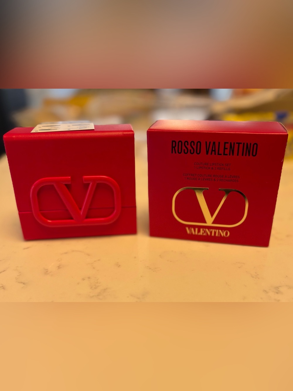 Valentino Lipstick - Valentino Couture - Red and Nude lipstick. - Picture 3 of 4